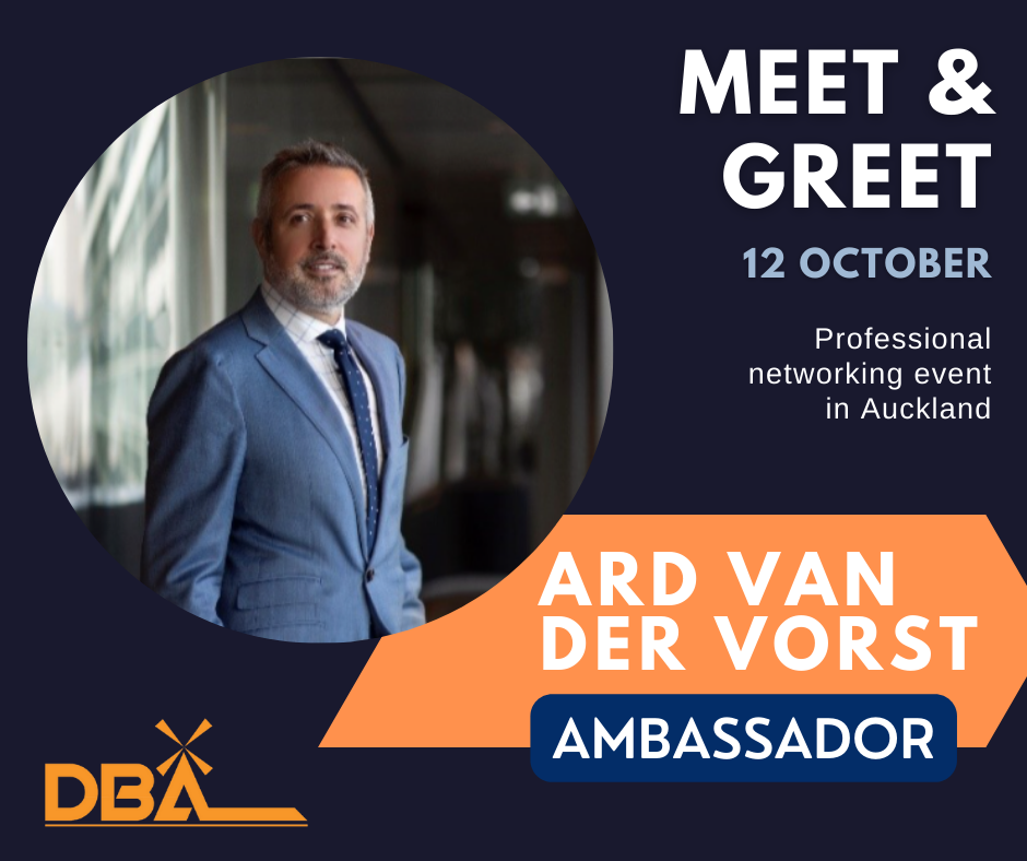 Meet & Greet Dutch Ambassador: 12 Oct 2022
